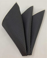 Macclesfield Print Silk Dot Pocket Square MCPDP-36